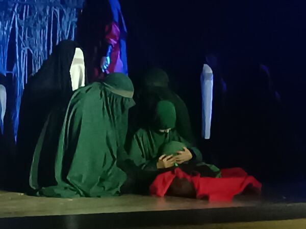 نمایشواره کاروان عشق در فرهنگسرای سیمرغ نیشابور