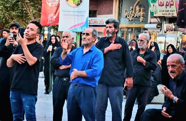 آیین سنتی عزاداری «چهارپایه خوانی» در قم