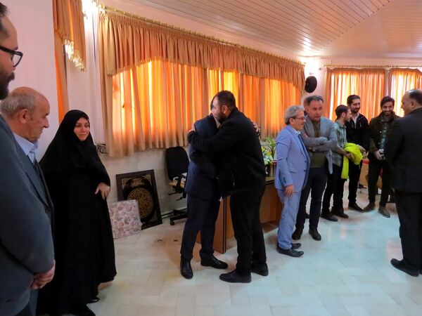 مراسم بازنشستگی مجید رحیمی زاده در دانشگاه آزاد بجنورد