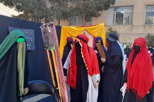 درخشش نمایش شهادت حضرت فاطمه(س) در مدرسه عباسقلی رهگذر