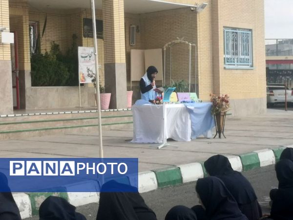 افتتاحیه طرح ملی سفیران سلامت در دبیرستان دخترانه فرهنگ مرحوم فخرایی