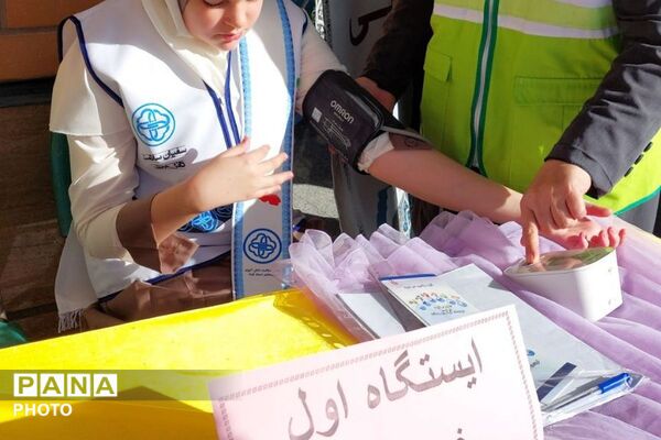 آیین بازگشایی مدارس در دبستان بنی‌هاشمی