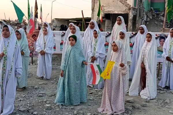 جشن باشکوه عید غدیر در مدرسه شجره طیبه میناب