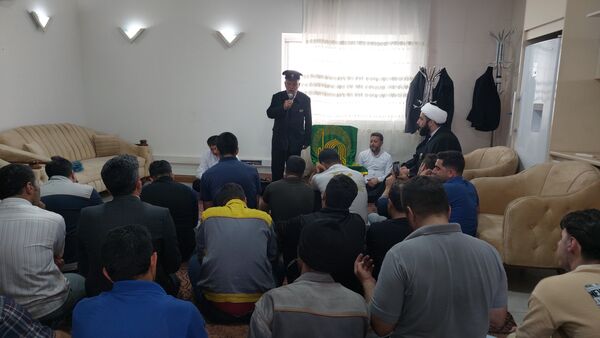 حضور کاروان زیر سایه خورشید در نایین
