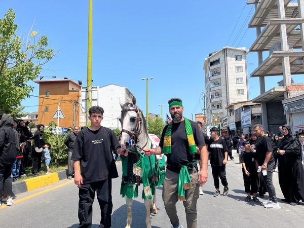 مردم دیار نور در سوگ عاشورای حسین