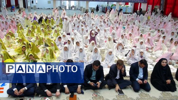 جشن تکلیف دانش‌آموزان دختر شهرستان بویراحمد