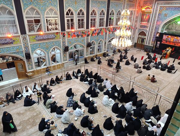 برگزاری مراسم عزاداری ابا عبدالله الحسین (ع) در تکیه ابوالفضلی 