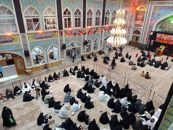 برگزاری مراسم عزاداری ابا عبدالله الحسین (ع) در تکیه ابوالفضلی 