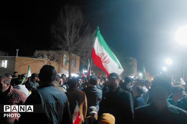 اجتماع قافله عزاداری شهرستان لردگان برای خون خواهی رهبر شهید