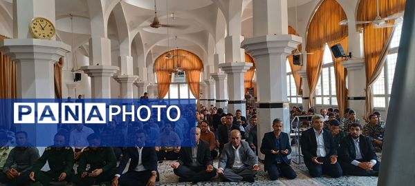 مراسم یادواره شهدای خدمت به‌مناسبت هفته دولت در شهرستان خلیل آباد 