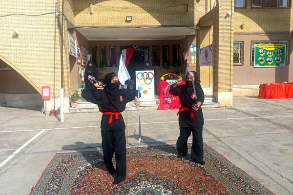 افتتاح المپیاد ورزشی در دبیرستان یاران امام تیرتاش 