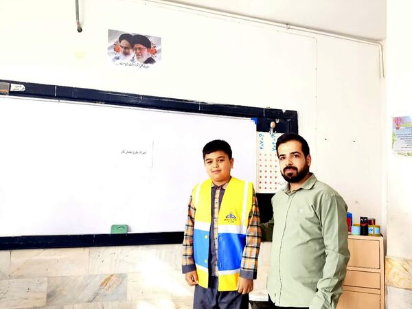 اجرای طرح همیار گاز در دبستان شهید پسندیده فدافن گامی نو برای فرهنگ‌سازی ایمنی 