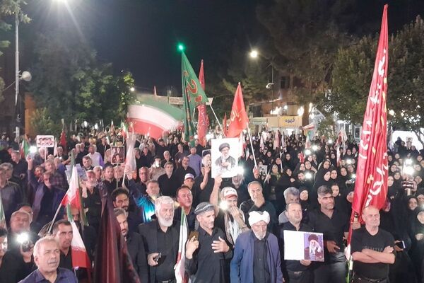 استمرار بی‌پایان در نیشابور؛ شب صد و بیست و هشتم عزای رهبر شهید_۱