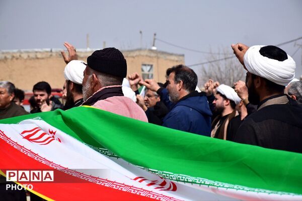 حضور پرشور مردم شهر قاضی در راهپیمایی روز قدس