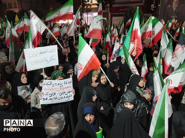  حضور پرشور مردم شهید پرور شهرستان نیشابور در اربعین شهادت رهبر شهید و شهدای میناب