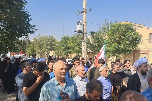 همبستگی مردم ولایتمدار نسیم‌شهر در راهپیمایی علیه رژیم صهیونیستی