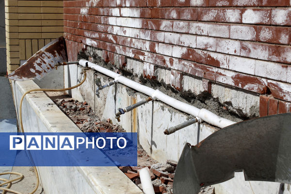 مانور بازگشایی مدارس در شهرستان گرمه 