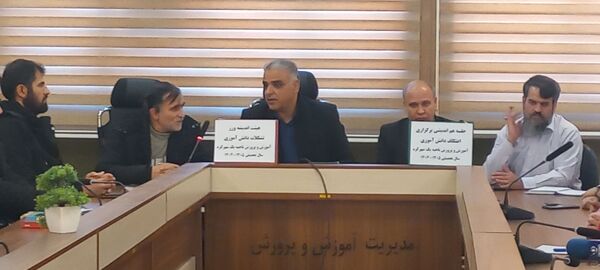 برگزاری جلسه مراسم معنوی اعتکاف