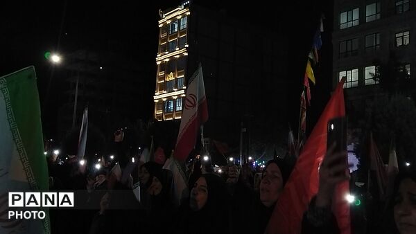 دویست و بیست و نهمین شب از اجتماعات مردمی بلوار فضل نیشابور در قاب پانا 