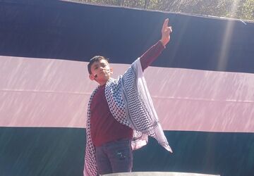 سربازان کوچک در حمایت از کودکان فلسطین