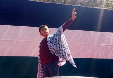 سربازان کوچک در حمایت از کودکان فلسطین