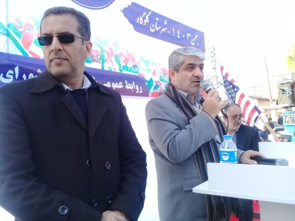 جشن تولد انقلاب اسلامی ایران در گلوگاه 