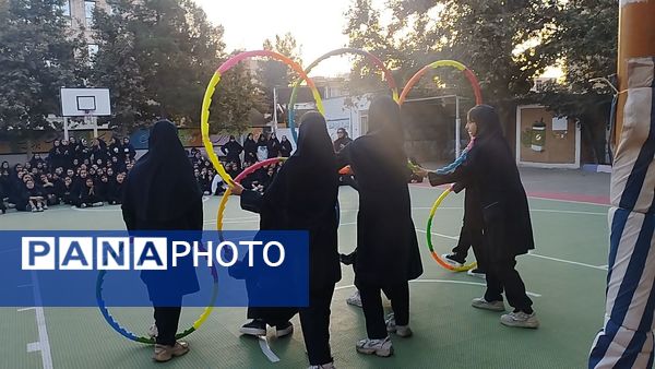 افتتاحیه المپیاد ورزشی در دبیرستان مستوفق