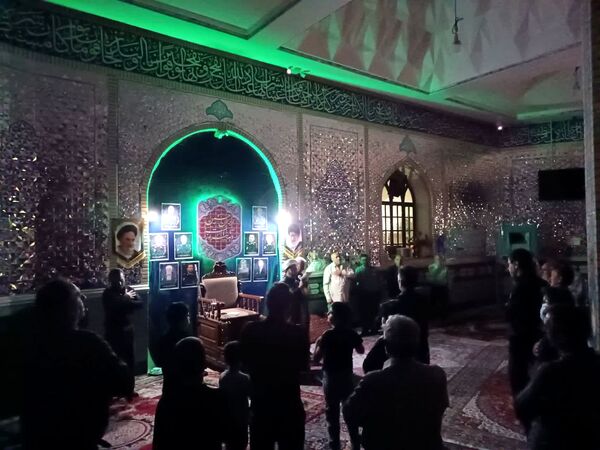 مراسم عزاداری شب هفتم محرم در نیشابور
