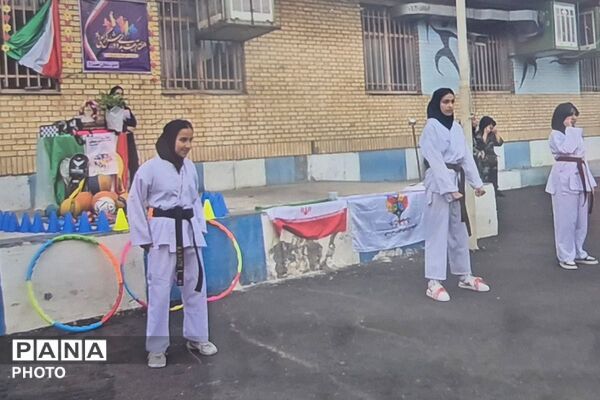 المپیاد ورزشی درون‌مدرسه‌ای؛ نشاط و رقابت در دبیرستان دخترانه بعثت ۲ 