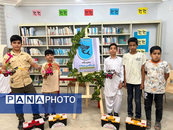 افتتاح نمایشگاه «ماهی پرنده» در مرکز کانون جاسک به مناسبت هفته دولت