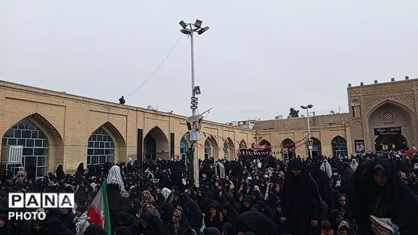 اقامه نماز عبادی سیاسی جمعه در روز قدس نیشابور 