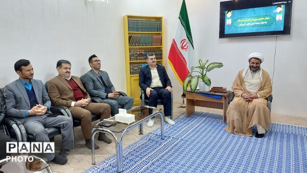 دیدار مسئولان امور تربیتی آموزش و پرورش شیروان با امام جمعه تربیتی 