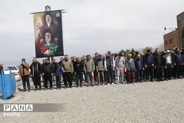 تشییع پیکر پاک شهید بشنیجی در محمدشهر کرج