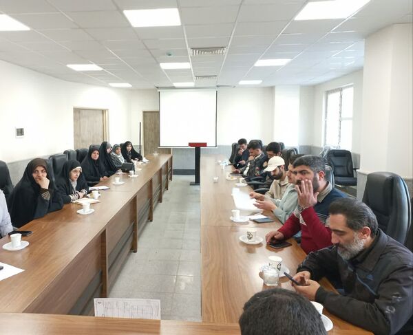 جلسه شورای جهادی ناحیه بسیج دانشجویی البرز