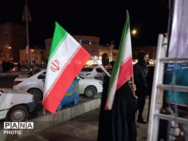 تریبون آزاد در حسینیه فضل نیشابور