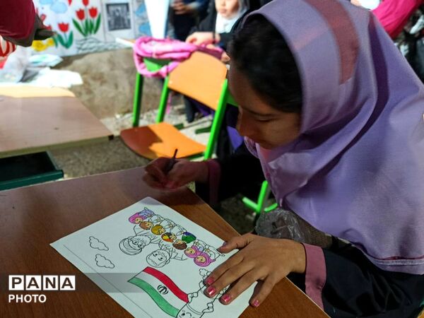 اربعین رهبر شهید انقلاب و شهدای میناب در گلوگاه 