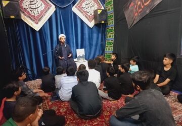 برپایی مراسم هیات دانش‌آموزی در کانون مثبت بی نهایت کاشمر