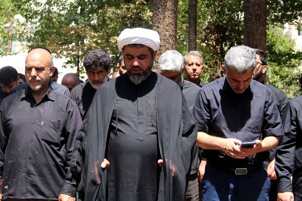 حضور باشکوه جاماندگان اربعین حسینی در شهر ری
