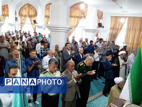 نماز عید سعید قربان در شهرستان خلیل آباد 