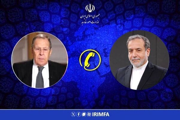 لاوروف و عراقچی درباره تهاجم نظامی آمریکا و اسرائیل گفت‌وگو کردند