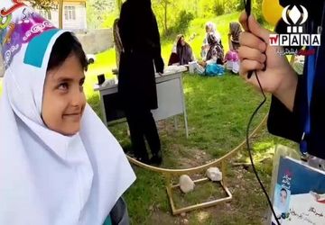 برگزاری جشن الفبای دانش آموزان کلاس اول در مدرسه رقیه روستای بزرگ لرد منطقه شاهرود