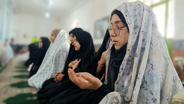 اعتکاف دانش آموزی در شهرستان دیشموک
