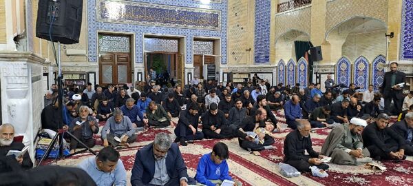 سومین شب قدر شهرستان دارالصابرین بم