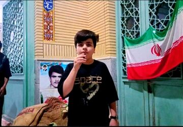 مراسم یادواره شهدا در مسجد جامع شهر جعفریه قم