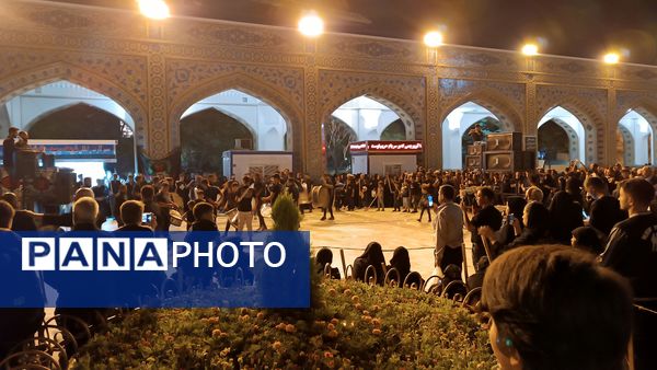 مراسم عزاداری شهادت امام رضا(ع) و شام غریبان در حرم مطهر رضوی 