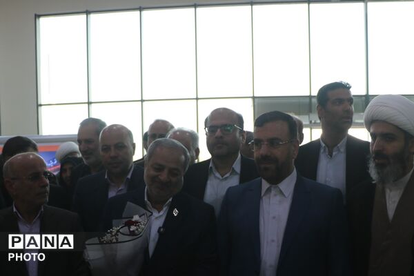 استقبال از وزیر آموزش‌وپرورش در فرودگاه لامرد فارس