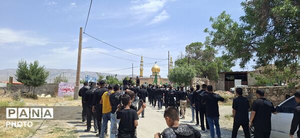 مراسم عزاداری عاشورای حسینی در روستای ماروسک