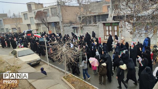 حضور گسترده مردم ولایتمدار سامن در راهپیمایی روز جهانی قدس