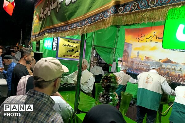 مهمونی کیلومتری از غدیر تا ولایت در شهرستان شهریار
