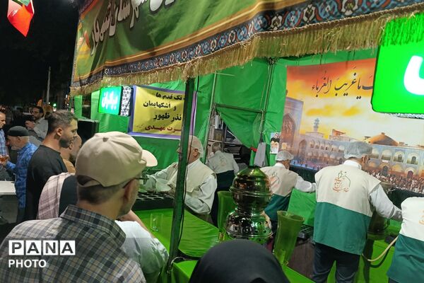 مهمونی کیلومتری از غدیر تا ولایت در شهرستان شهریار